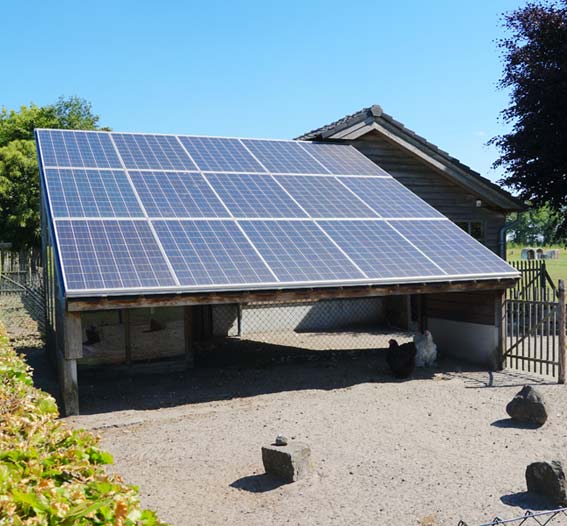 Financement de panneaux photovoltaïques sur exploitation agricole