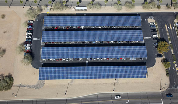 Une alternative à la centrale solaire au sol