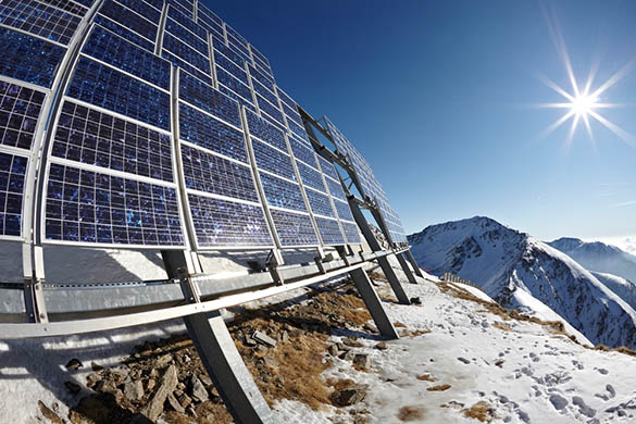 L’avenir du solaire en montagne