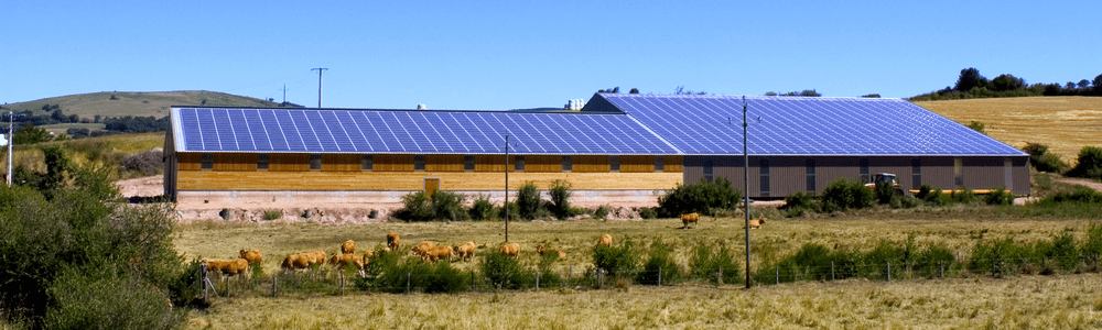 Le bâtiment ou hangar solaire
