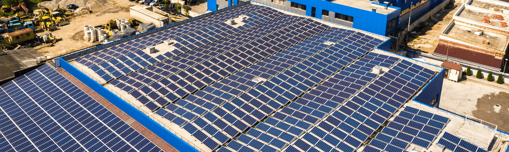 un bâtiment photovoltaïque