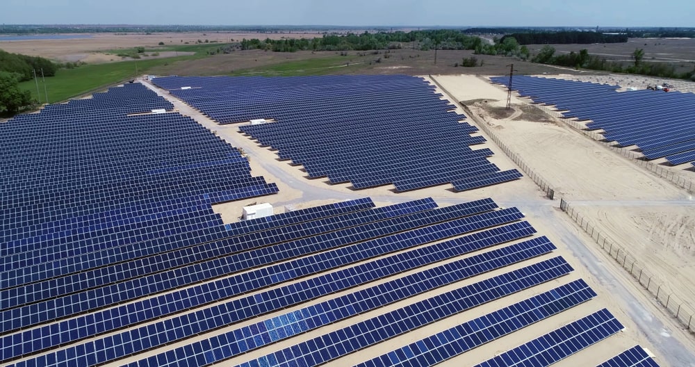 installation de centrale solaire sur des friches industrielles