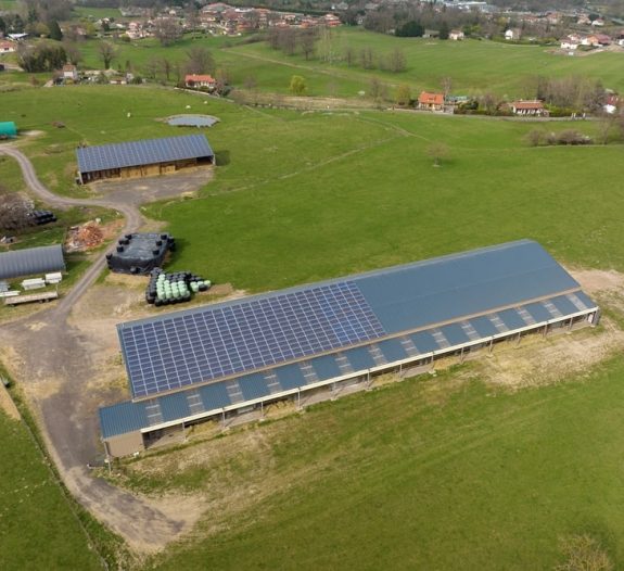 un hangar photovoltaïque