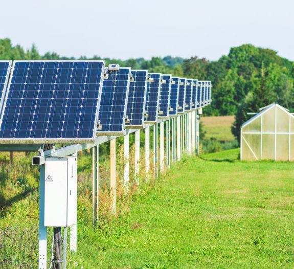 Ombrières solaires agricoles